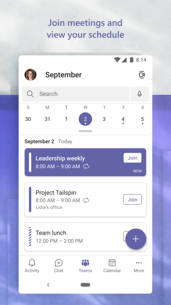 Microsoft Teams Apk f